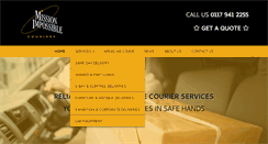 Desktop Screenshot of micouriers.co.uk